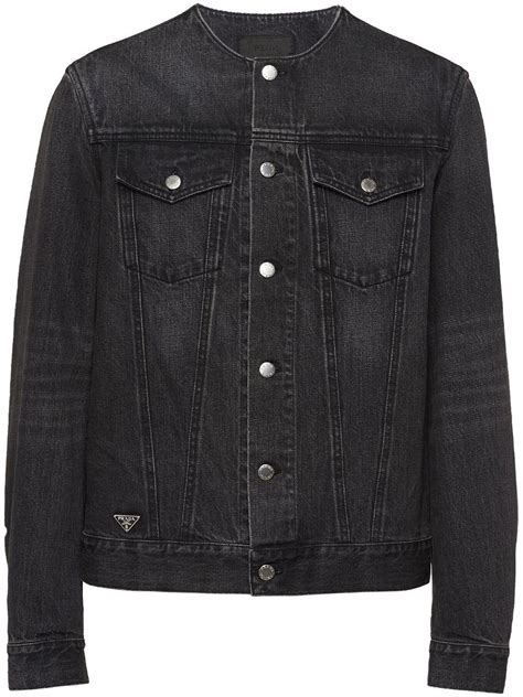 prada jacket for men|prada denim jacket men's.